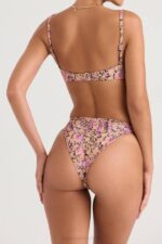 House of CB одећу 68JT1230 монацо бикини горњи део са цветним цветовима - Image 9