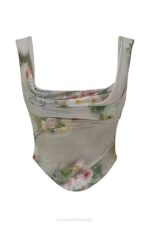 House of CB одећу 68JT28 уна винтаге цветни корзет - Image 4