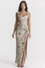 House of CB одећу 68JT28 уна винтаге цветни корзет - Image 7