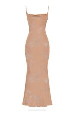 House of CB одећу 68JT365 габриелле иридесцент цафе ау лаит макси хаљина - Image 6
