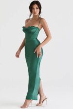 House of CB одећу 68JT394 цхармаине шума корсет макси хаљина - Image 3