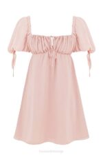 House of CB одећу 68JT434 мини хаљина розе кварц принцезе - Image 9