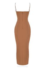 House of CB одећу 68JT446 јаида тост корсет макси хаљина - Image 5