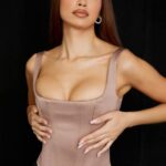 House of CB одећу 68JT68 рафа стоне сатенски корзет