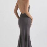 House of CB венчања 68JT1153 јулиетте сенка халтер хаљина