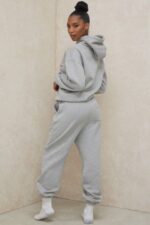 House of CB одећу 68JT1006 облак сиве панталоне за трчање - Image 11