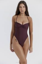 House of CB одећу 68JT1180 аруба цацао сакупљени купаћи костим - Image 7
