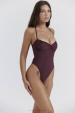 House of CB одећу 68JT1180 аруба цацао сакупљени купаћи костим - Image 10