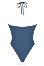 House of CB одећу 68JT1188 аруба тамноплави скупљени купаћи костим - Image 8