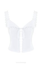 House of CB одећу 68JT714 ћилибар беле чипке - Image 8