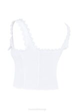House of CB одећу 68JT714 ћилибар беле чипке - Image 9