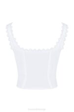 House of CB одећу 68JT714 ћилибар беле чипке - Image 10