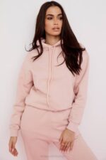 House of CB одећу 68JT763 хало блусх превелика дуксерица - Image 9