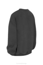 House of CB одећу 68JT801 томми дуксерица у облику угља са округлим изрезом - Image 6