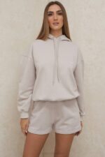 House of CB одећу 68JT995 ауден стоне шорц од дреса - Image 6